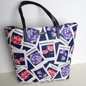 Kate Spade Botanical Tote Like New